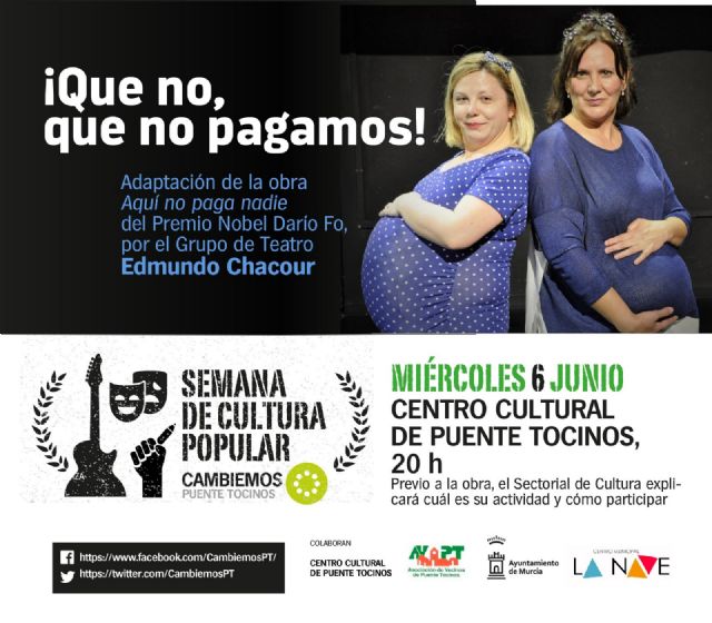 El teatro, la música y el cine, ejes de la Semana Cultural de Cambiemos Puente Tocinos - 5, Foto 5