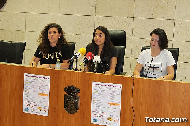 Presentan el programa “Verano Polideportivo´2018”, Foto 2