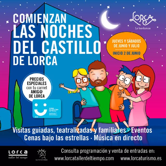 La Concejalía de Turismo anticipa la celebración y amplía el horario para disfrutar de las visitas a la Fortaleza del Sol durante las noches del verano - 2, Foto 2