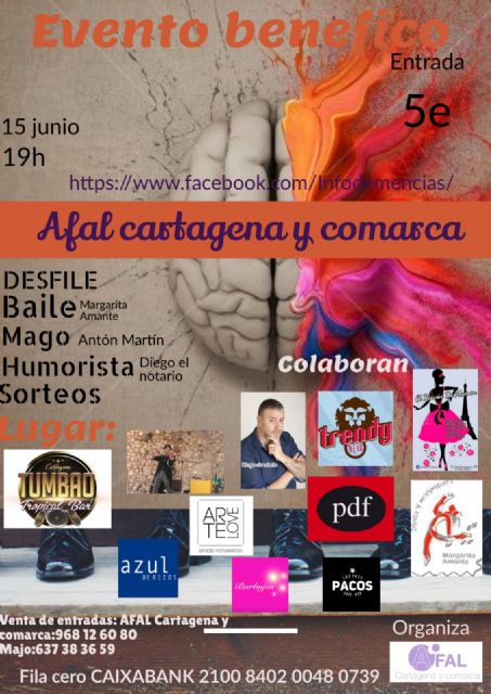 Afal Cartagena y Comarca organiza un desfile de moda benéfico para recaudar fondos para los enfermos de alzhéimer - 1, Foto 1