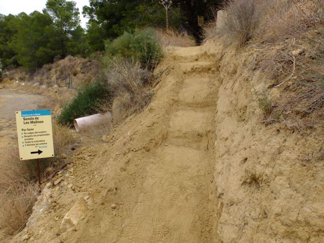 Restauracin de la red de senderos en la sierra de La Muela, Foto 5