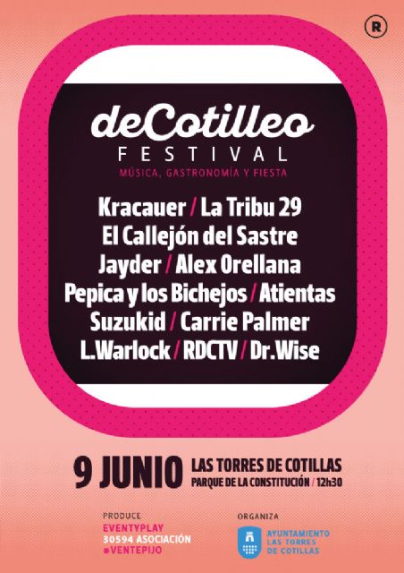 El 'DeCotilleo Festival' se prepara para ofrecer una fiesta para todos en Las Torres de Cotillas - 5, Foto 5