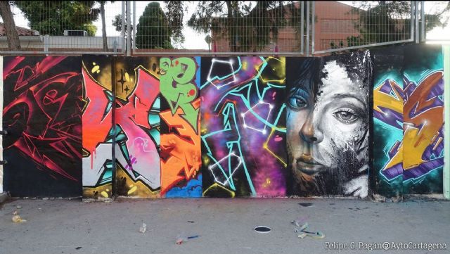 El colegio José María de La Puerta acoge la exposición ´Mundos Paralelos´, de Soze y ShotterIsland - 1, Foto 1