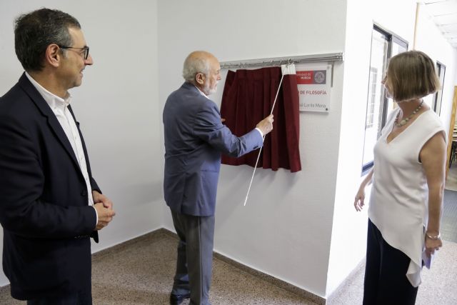 La Universidad de Murcia rinde homenaje a José Lorite, antiguo decano de la facultad de Filosofía - 1, Foto 1