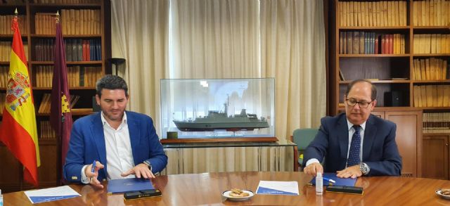 El Gobierno regional y Navantia firman un compromiso para la reducción de la huella de carbono del astillero - 1, Foto 1