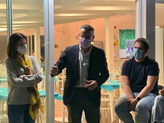 Omar Anguita, Secretario General de Juventudes Socialistas de España, visita Águilas - 4, Foto 4