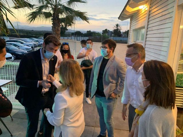 Omar Anguita, Secretario General de Juventudes Socialistas de España, visita Águilas - 5, Foto 5