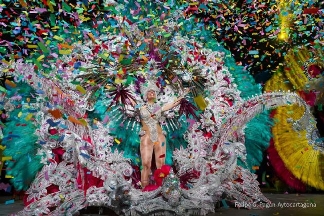 Rosana Yepes, de la comparsa Aradia, se convierte en la Reina del Carnaval de Cartagena 2022 - 1, Foto 1