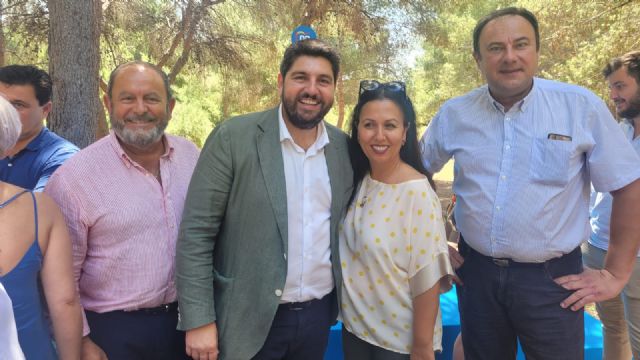 Los populares de Las Torres de Cotillas con su Presidente Fernando López Miras - 2, Foto 2