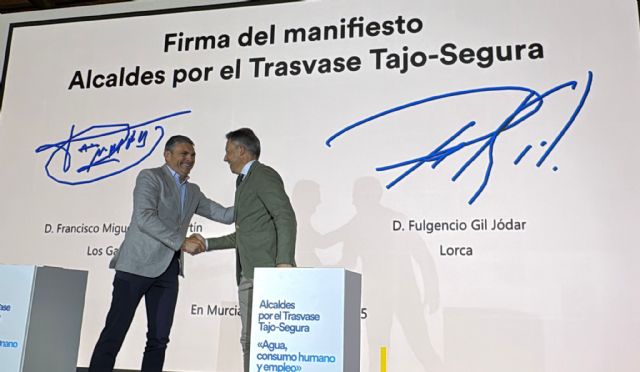 Fulgencio Gil: El cierre del Trasvase Tajo-Segura va a ser la mayor equivocación medioambiental en la historia de España. Es un error de bulto por parte del Estado - 1, Foto 1