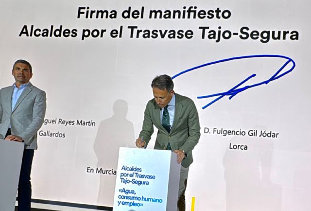 Fulgencio Gil: El cierre del Trasvase Tajo-Segura va a ser la mayor equivocación medioambiental en la historia de España. Es un error de bulto por parte del Estado - 3, Foto 3