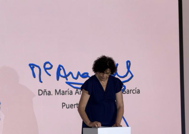 La alcaldesa de Puerto Lumbreras defiende el trasvase Tajo-Segura en el acto Agua, consumo humano y empleo celebrado en Murcia - 1, Foto 1