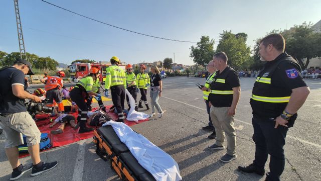 Murcia demuestra su capacidad de respuesta en un simulacro de emergencia durante el Congreso de SEMES - 3, Foto 3