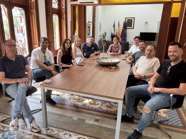 La nueva Junta Directiva de HosteÁguilas mantiene un encuentro con la alcaldesa y el edil de Turismo - 1, Foto 1