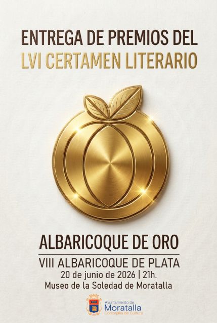 Gala de entrega de premios del lvi certamen literario 'albaricoque de oro' y viii 'albaricoque de plata'