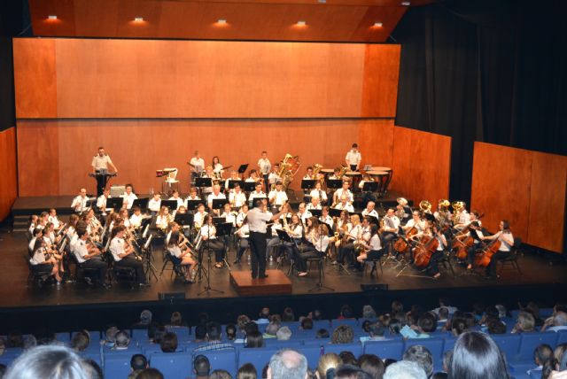 La banda escuela del Patronato Musical pone en pie al público del Auditorio - 1, Foto 1