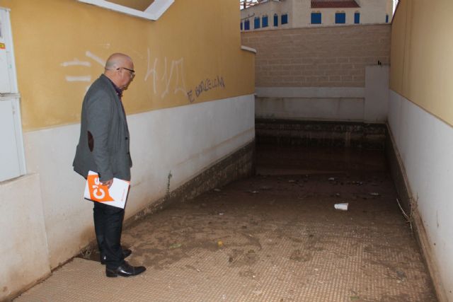 Ciudadanos exige que se ejecuten ya las actuaciones para evitar las inundaciones en Los Nietos y Mar de Cristal - 1, Foto 1