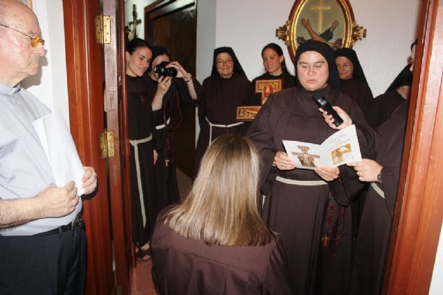 El convento de las clarisas de Algezares recibe a una nueva aspirante - 2, Foto 2