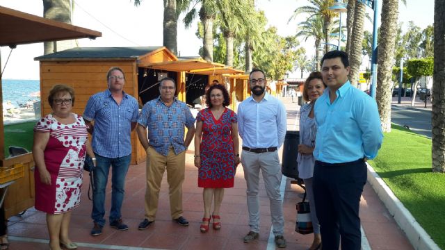 La V Muestra Artesana abrirá todos los días en el paseo marítimo de Santiago de la Ribera hasta el 28 de agosto - 1, Foto 1