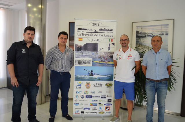 Alejandro Agüera, piragüista de Santiago de la Ribera realizará La Travesía de los Locos entre Palma y Roma - 1, Foto 1