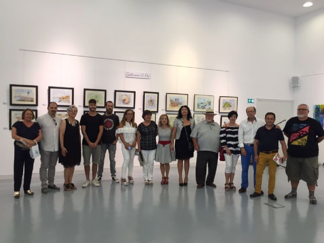 Seis artistas pertenecientes a Apimo muestran su obra en Águilas - 1, Foto 1