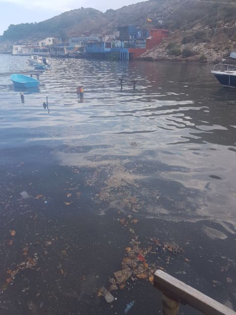 Cs Cartagena denuncia nuevos vertidos en la desembocadura de la Rambla de Benipila y exige soluciones urgentes - 3, Foto 3
