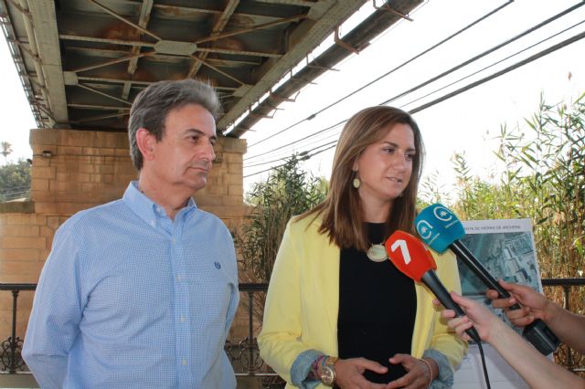 Fomento preservará el puente metálico de Archena y construirá uno nuevo en paralelo - 1, Foto 1