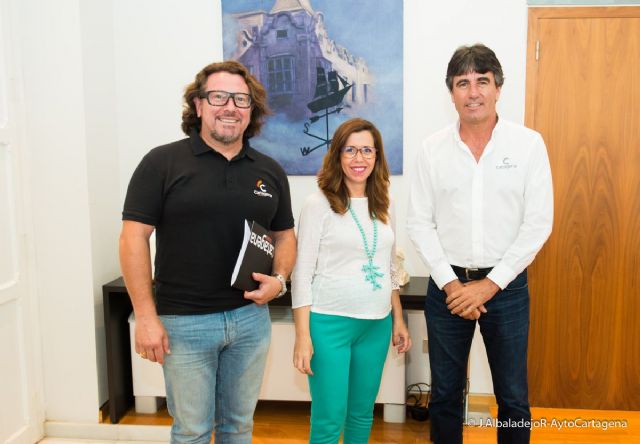 La alcaldesa se reune con el director del Circuito de Velocidad de Cartagena - 1, Foto 1