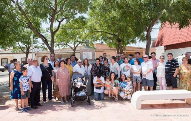 Cartagena reconoce en La Puebla la labor de Juan López Gambín poniendo su nombre a una plaza - 1, Foto 1