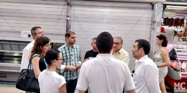 MC Cartagena atiende las demandas de los comerciantes de Santa Florentina, víctimas de la ineficaz y superficial política socialista - 2, Foto 2