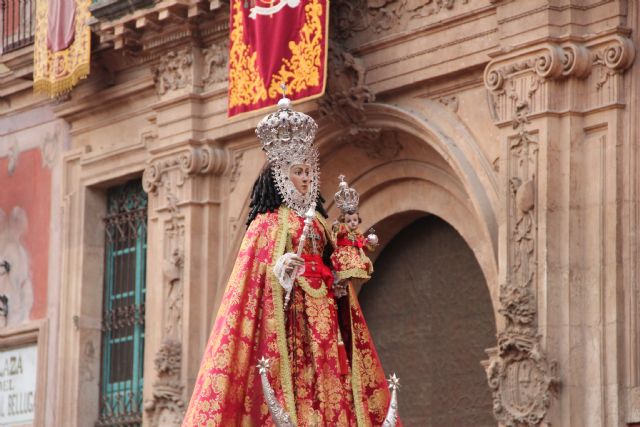 La Fuensanta abandona el lunes su santuario para realizarle las pruebas previas a su restauración - 1, Foto 1