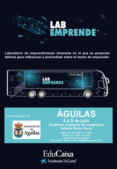 Llegan a Águilas los talleres itinerantes LABEMPRENDE - 1, Foto 1