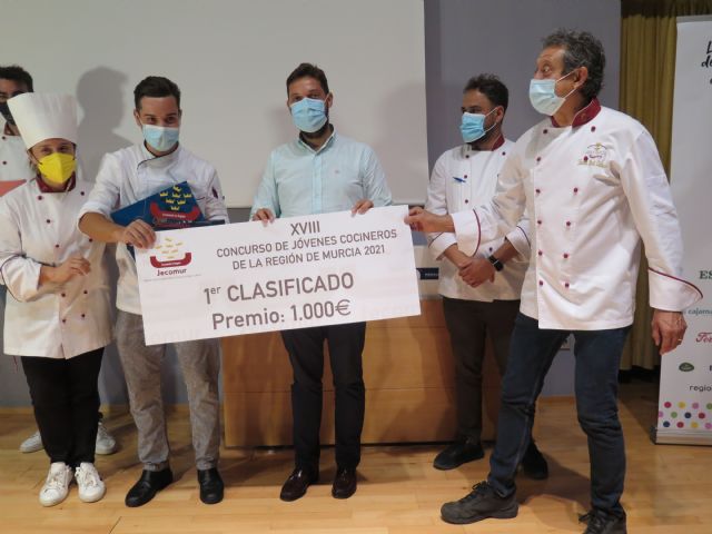 Pablo Bastida gana el concurso de Jecomur y se proclama mejor joven cocinero de la Región de Murcia - 1, Foto 1