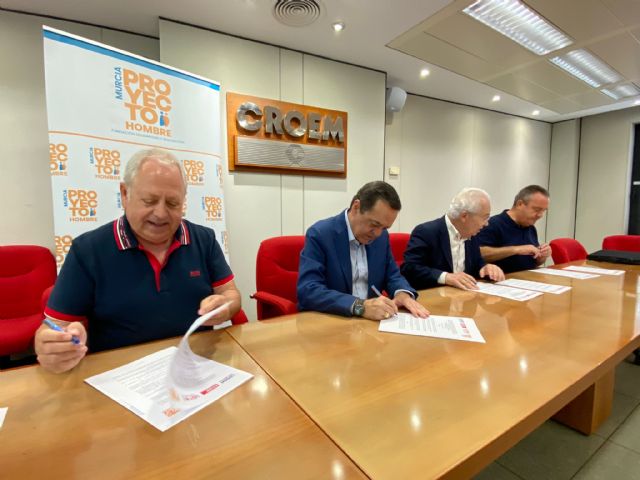 PROYECTO HOMBRE MURCIA, CROEM, UGT y CCOO impulsarán la prevención y el abordaje de adicciones en las empresas - 5, Foto 5