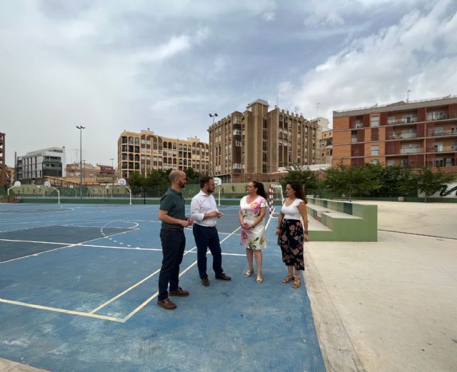 El Ayuntamiento de Lorca pone en marcha el programa 'Ludotecas Deportivas de Verano' en las pistas de los IES Ibáñez Martín y Ros Giner, y de los colegios Ana Caicedo y Sagrado Corazón - 2, Foto 2