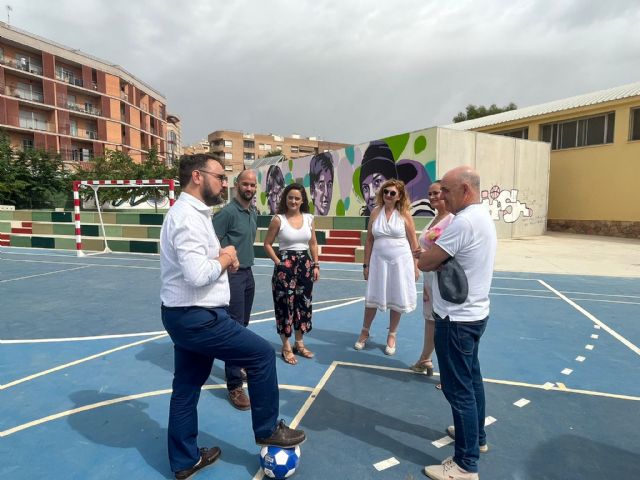 El Ayuntamiento de Lorca pone en marcha el programa 'Ludotecas Deportivas de Verano' en las pistas de los IES Ibáñez Martín y Ros Giner, y de los colegios Ana Caicedo y Sagrado Corazón - 3, Foto 3