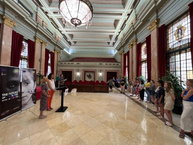 Jóvenes de  Italia, Francia, Alemania, Rumanía, Turquía y España analizan en Murcia cómo participar en la política y los procesos de toma de decisiones - 2, Foto 2