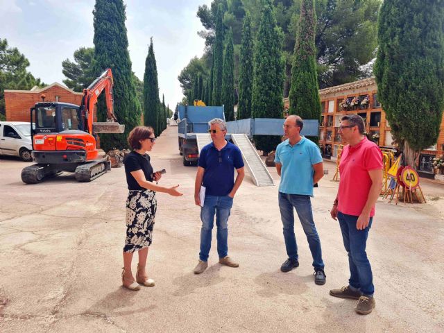 El Ayuntamiento de Caravaca realiza obras de reparación en el Cementerio Municipal con una inversión de más de 70.000 euros - 1, Foto 1