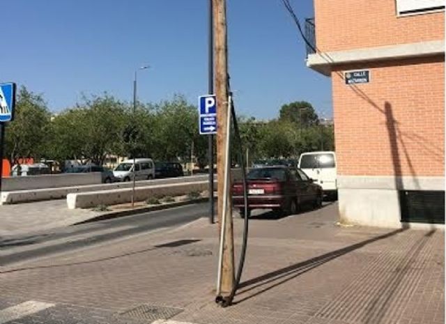El PSOE alerta del peligro por cableado eléctrico al descubierto tras las obras de San Diego - 1, Foto 1