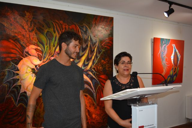 Javier H. Espinosa expone en Águilas Proliferaciones interlineales - 1, Foto 1