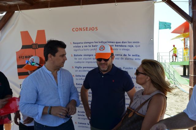 La campaña Disfruta de un baño seguro llegó a la playa Barnuevo - 1, Foto 1