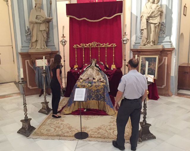 San Juan de Dios se suma a la tradición de la Dormición y Tránsito de la Virgen con la muestra de una talla del siglo XVI - 1, Foto 1