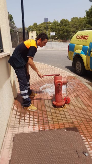 Protección Civil acomete trabajos de revisión técnica en más de 150 hidrantes distribuidos por el casco urbano y el polígono industrial El Saladar, Foto 3
