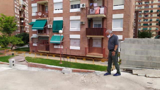 Deportes refuerza la seguridad del estadio La Condomina con la renovación del cerramiento perimetral - 1, Foto 1