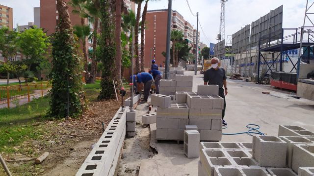 Deportes refuerza la seguridad del estadio La Condomina con la renovación del cerramiento perimetral - 3, Foto 3