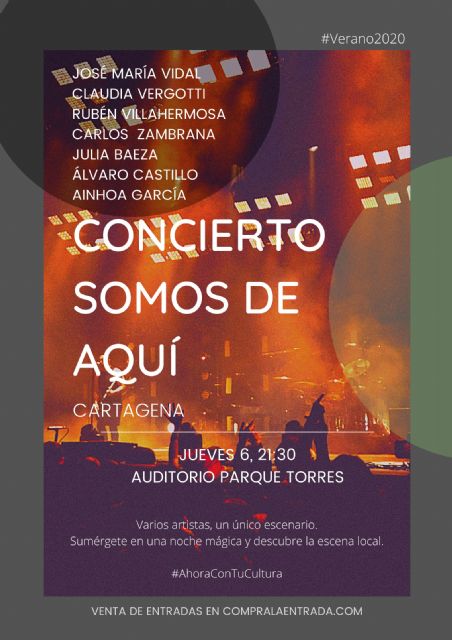 Músicos emergentes de Cartagena se unen en el concierto ‘Somos de Aquí’, como ya hicieron en torno a la canción ‘Querida ciudad’ - 1, Foto 1