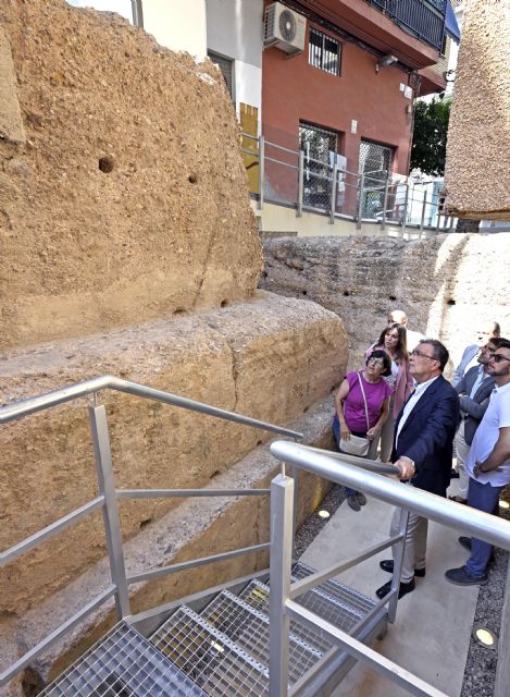 Murcia abre al público un nuevo tramo de la Muralla de Sagasta - 3, Foto 3