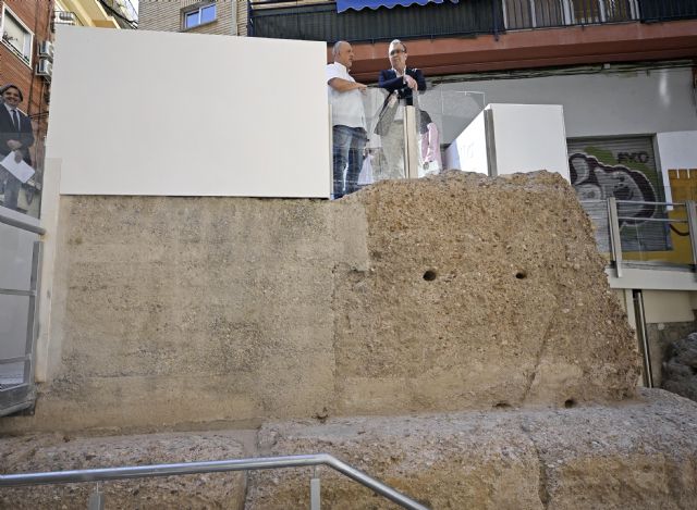 Murcia abre al público un nuevo tramo de la Muralla de Sagasta - 4, Foto 4
