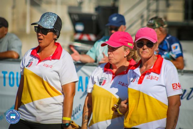 Las petanquistas Irene Clara Bermúdez, María Isabel Bosque y Silvia Soriano, terceras en Francia - 3, Foto 3