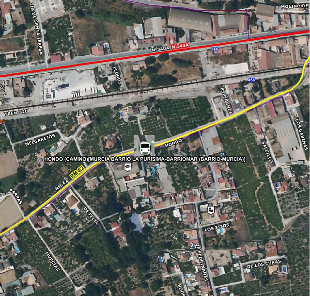 Un varón herido tras caer de un patinete en Camino Hondo, Murcia - 1, Foto 1